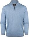 Steppin' Out Half Zip Trui Merinowol Sky Blue SM1204.0001-2005 kopen | Suitable