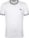 Fred Perry T-shirt Wit