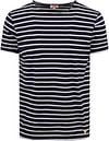 Armor-Lux Hoëdic T-Shirt Stripes Navy order online | 53842-600 | Suitable Lithuania
