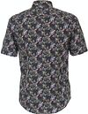 Casa Moda SS Shirt Dark Blue Botanical Print Product / Achterkant