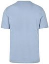 BOSS T-shirt Tales Bleu Open  Product / Achterkant