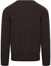 William LockiePullover Lamswol V Cocoa Product / Achterkant