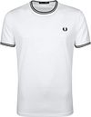 Fred Perry T-shirt White M1588-100 order online | Suitable