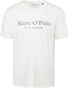 Marc O'Polo T-Shirt Logo Weiß B21201251052-100 kaufen | Suitable