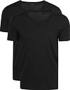Mey V-Ausschnitt Dry Cotton T-Shirt Schwarz 2-Pack 46007 kaufen | Suitable