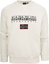Napapijri Off-White Sweater order online | NP0A4HLUN1A1 | Suitable Lithuania