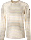No Excess Longsleeve T-shirt Streep Beige 19140201-015 kopen | Suitable