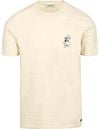 No-Excess T-Shirt Slub Placed Prints Ecru 27350309-011 order online | Suitable