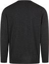 Olymp Pullover O-Neck Wool Dark Grey Product / Achterkant