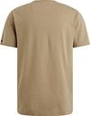 PME Legend American Classic T-Shirt Seneca Rock Beige Product / Achterkant
