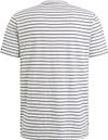 PME Legend Jersey T-Shirt Streifen Weiß Product / Achterkant