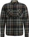 PME Legend Overshirt Kariert Schwarz Grau PSI2409236-9139 kaufen | Suitable