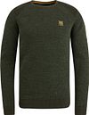 PME Legend Sweater Rib Melange Dark Green PKW2408301-6154 order online | Suitable
