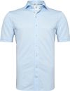R2 Japanese Knitted Hemd Shortsleeve Hellblau 129.WSPSS.001-018 kaufen | Suitable