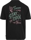 Scotch & Soda T-Shirt Artwork Black  Product / Achterkant