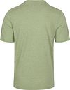 Scotch And Soda T-Shirt Melange Green Product / Achterkant
