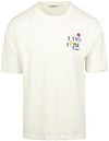 Shiwi T-Shirt Finn Sketched Flowers Off White 1425501970-1001 order online | Suitable
