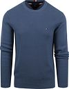 Tommy Hilfiger Pull Interlaced Bleu MW0MW31576DBX commander en ligne | Suitable
