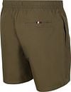 Tommy Hilfiger Swimshort Medium Drawstring Army Green Product / Achterkant