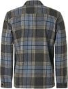 No-Excess Overshirt Pane Blue Product / Achterkant