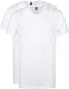 Alan Red Vermont T-Shirt V-Neck White (2Pack)