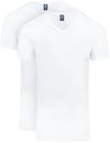 Suitable Vibambo T-Shirt V-Neck White 2-Pack