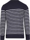 Armor-Lux Port-Louis T-Shirt Stripes Dark Blue Product / Achterkant