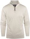 Barbour Trui Half Zip Ecru MKN1074-BE12 kopen | Suitable