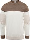 Blue Industry Pull Rayures Marron KBIS23-M9 khaki commander en ligne | Suitable