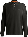 BOSS Petempestolong Long Sleeve Polo Shirt Black order online | 50520710-001 | Suitable Lithuania