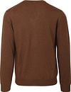 Olymp Casual Pullover Wool Brown Product / Achterkant