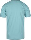 Colorful Standard Organisch T-shirt Blau Product / Achterkant