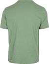 Gant T-shirt Shield Logo Groen Product / Achterkant