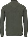 Casa Moda Pullover Zip Green Product / Achterkant
