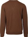 Olymp Casual Pull Laine Marron Product / Achterkant