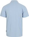 Napapijri Ealis Poloshirt Chambray Blau Product / Achterkant