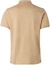 No Excess Polo Linnen Beige Product / Achterkant