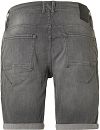 No Excess Short Denim Stretch Grijs Product / Achterkant