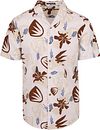 No Excess Short Sleeve Hemd Seersucker Beige 24440426-010 kaufen | Suitable