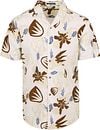 No Excess Short Sleeve Shirt Seersucker Beige order online | 24440426-010 | Suitable Lithuania