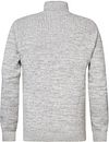 Petrol Cardigan Woodstock Grey Product / Achterkant