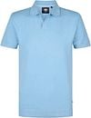 Petrol Knitted Polo Shirt Light Blue M-1050-KWC213-5187 order online | Suitable