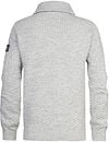 Petrol Strickjacke Kankakee Grau Product / Achterkant