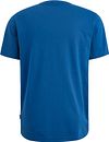 PME Legend Single Jersey T Shirt Print Blue Product / Achterkant