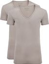 Slater 2-pack Stretch Invisible T-shirt V-neck order online | 6740-915 | Suitable Slovenia