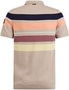 Vanguard Knitted Polo Beige Product / Achterkant