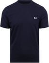 Fred Perry T-shirt Ringer Marine