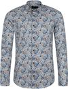 Suitable Overhemd BD Dessin Blauw SC-02 Circle blue camel online bestellen | Suitable