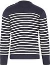 Armor-Lux Molène Sweater Wool Stripes Navy Product / Achterkant