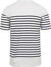 Armor-Lux Etel T-Shirt Stripes White Product / Achterkant